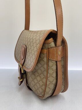 Celine Brown All Shoulder over Bag Macadam Brown